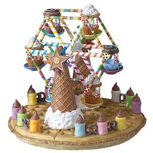 Lemax Colorful Ferris Wheel Decoration